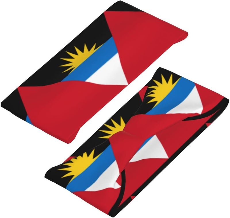 AKMCBSH National Flags Sports Sweatband Head Bands for Women Men - Moisture-Wicking Non-Slip Headband for Running Yoga Workout Fitness and Gym - Image 2